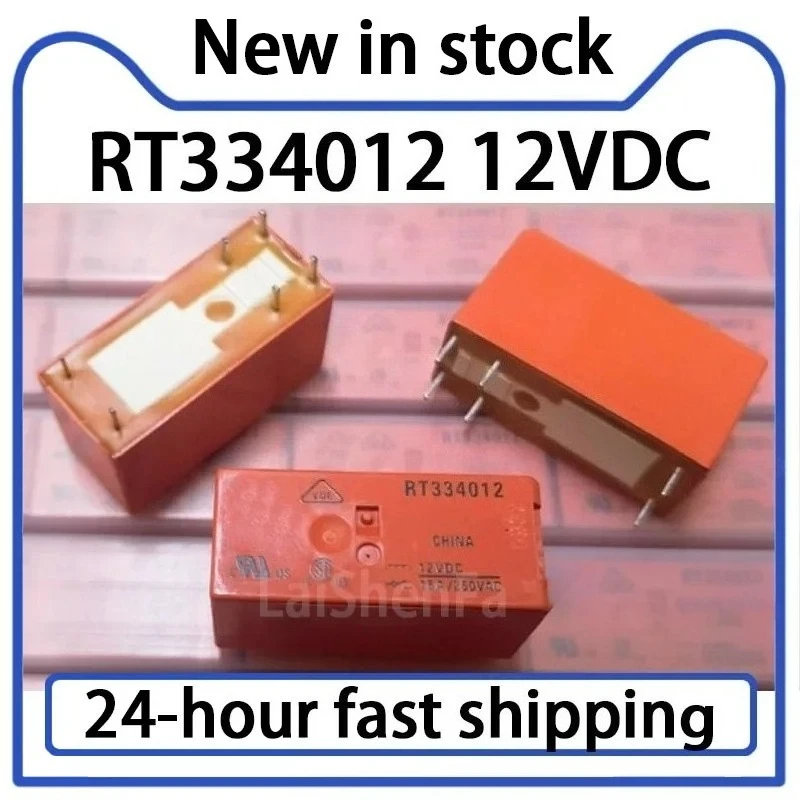 2PCS RT334012 12VDC Relay 6-pin 16A Stock