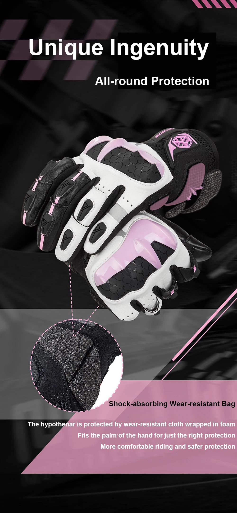SCOYCO Motorrad Handschuhe Männer Frauen Sommer Atmungsaktive Anti-herbst Luva Motocross Reiten Handschuhe Wasserdichte Moto Touchscreen Guantes – Detail 3