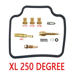 HONDA XL 250 DEGREE XL250 Motorcycle Carburetor Repair Kit 1991-1995