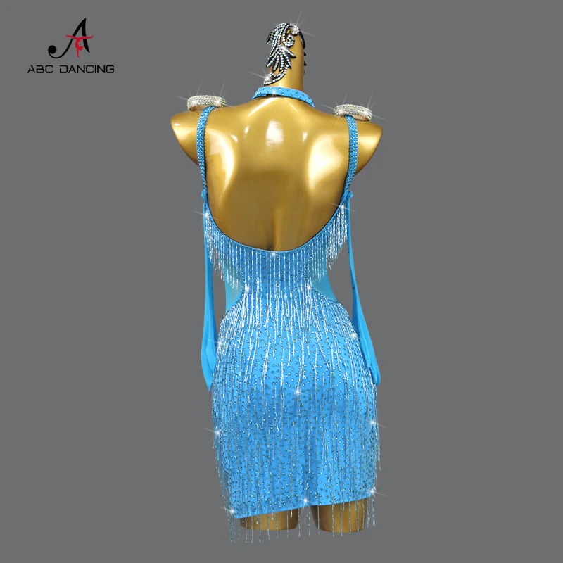 

2026 New Latin Dance Suit Dancewear Skirts Women Stage Outfit Samba Stage Dress Competition Costume Female Girls Evening Clothes
