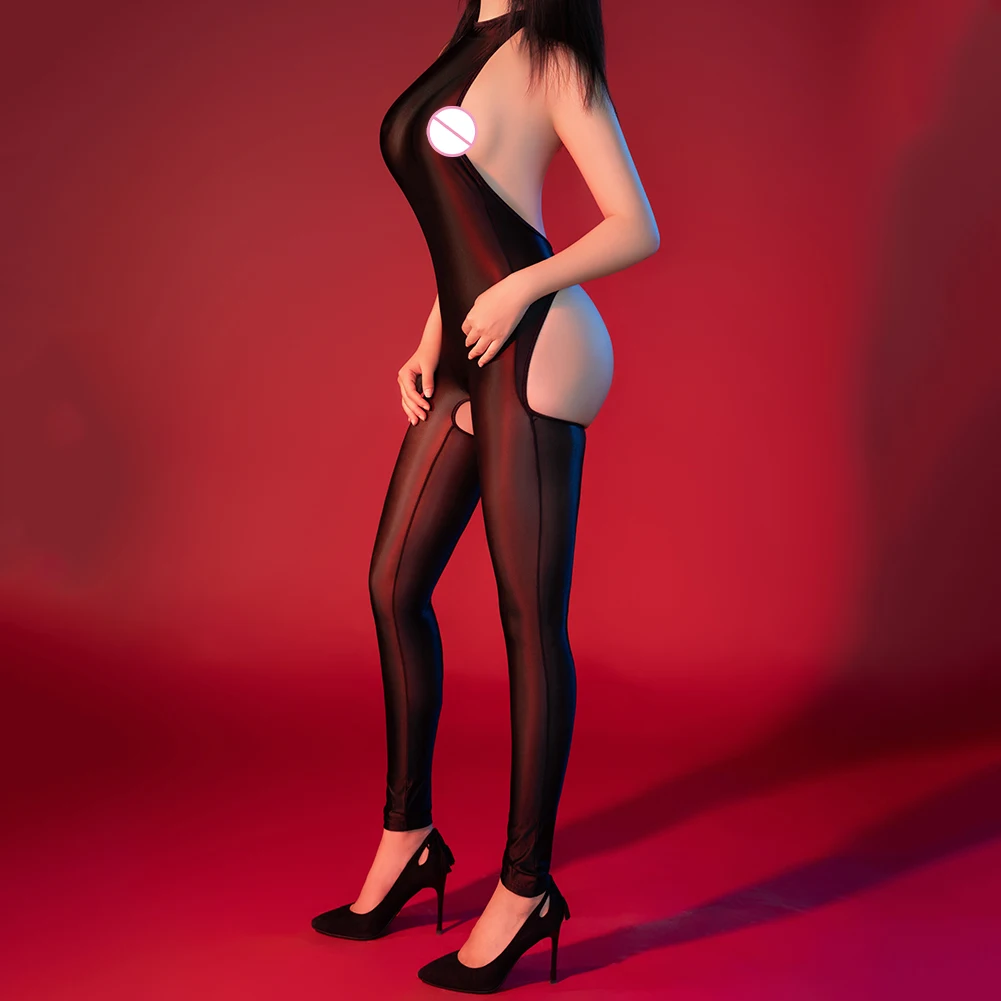 

Шелковистое боди 40-60 кг, глянцевое, слегка прозрачное нижнее белье, костюм для взрослых, одежда для сна без рукавов, подходит для дома