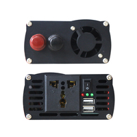 3000W Inverter Vehicle Inverter Dual USB Red Corrected Wave Solar Photovoltaic Power Converter DC 12V/24V to AC 110V/220V