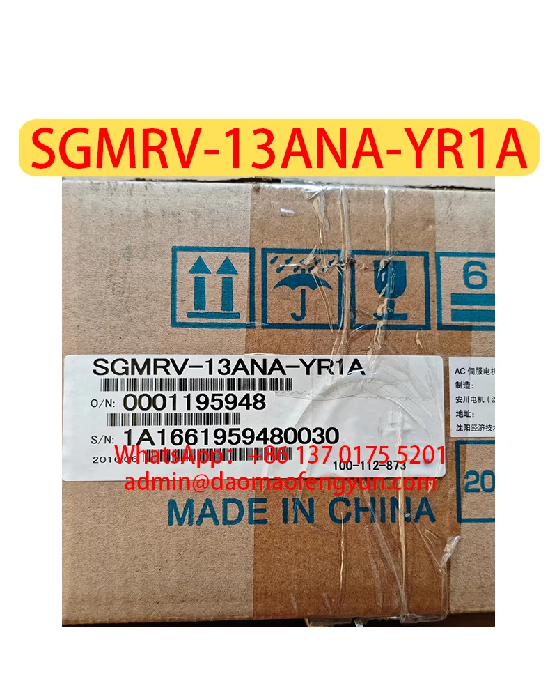 Servo Motor SGMRV-13ANA-YR1A Brand New，Fast shipping，SGMRV 13ANA YR1A Servo Motor，In Stock