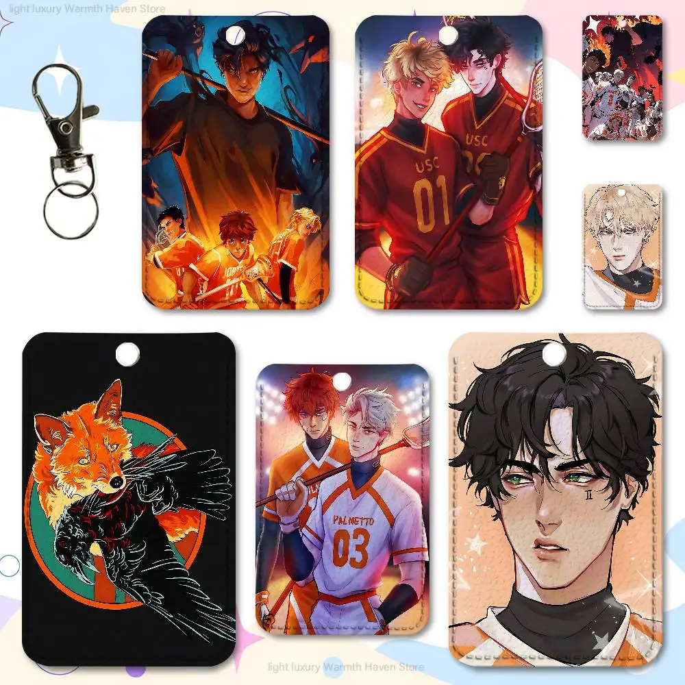 

The F-Foxhole C-Court books Premium PU Leather Card for Daily Use Holder Card Case with Metal Carabiner Customizable Design