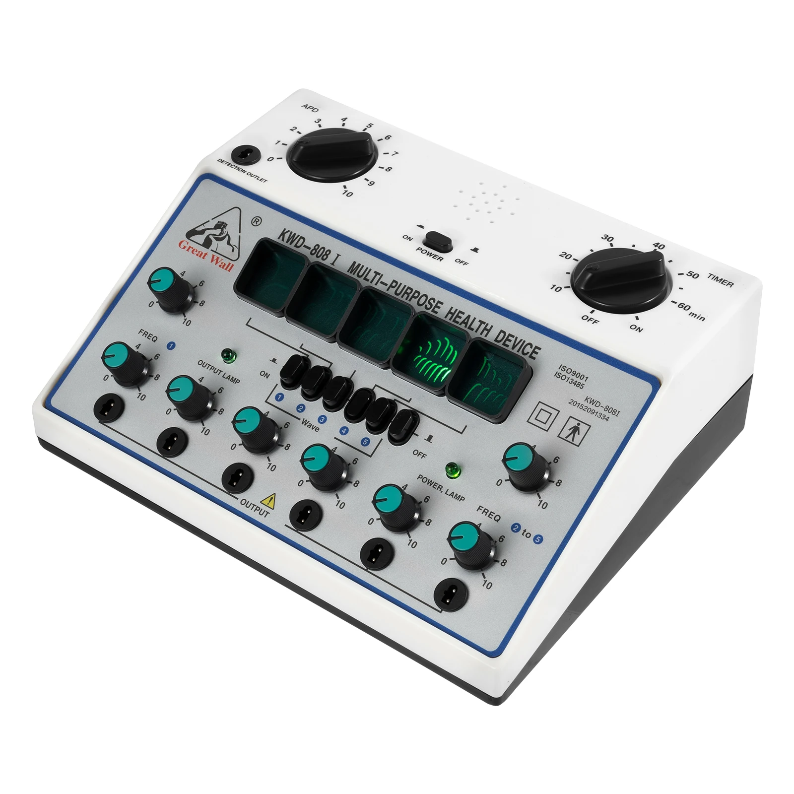 

Pulse Electrotherapy Acupuncture Device, Electric Muscle Stimulator, Multifunctional Body Care Machine for Acupoints Detection & Electric Impulse Acupuncture Therapy