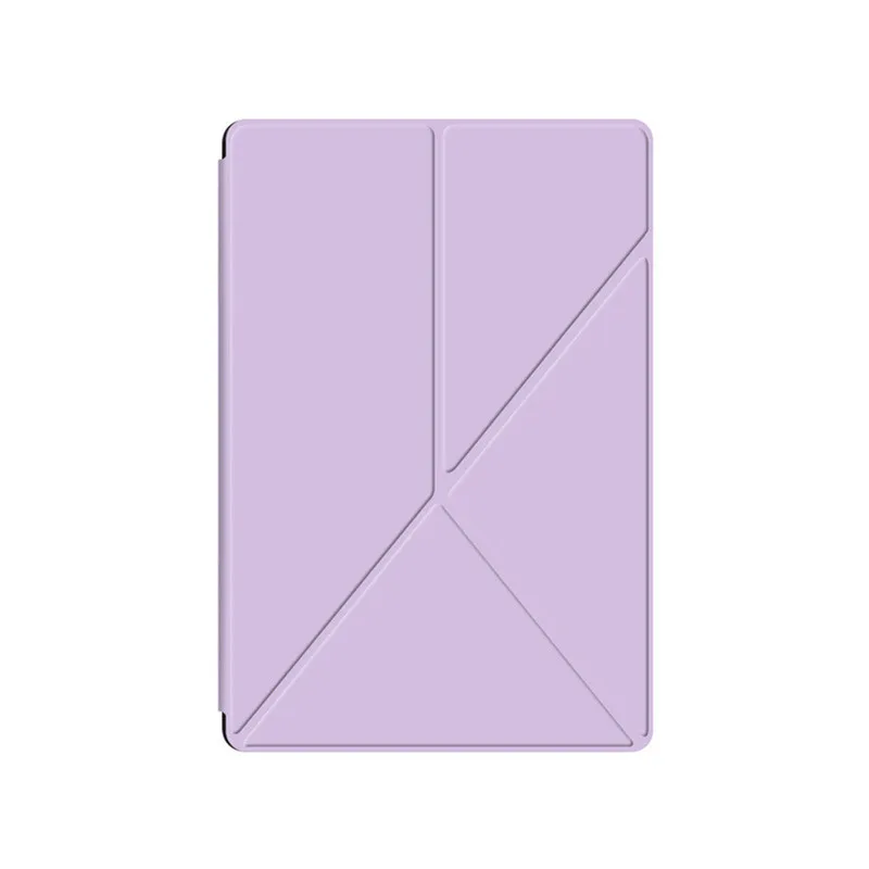 حافظة جلدية لهاتف سامسونج جالاكسي تاب S10 لايت 10.9 بوصة 2025 SM-X400 X406B S10 FE S9 S6 Lite غطاء تشوه مغناطيسي Y قابل للطي