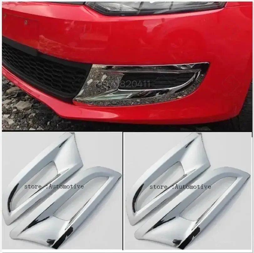 

ABS Chrome Front Fog light Lamp Cover Trim For 2011-2013 for Volkswagen POLO