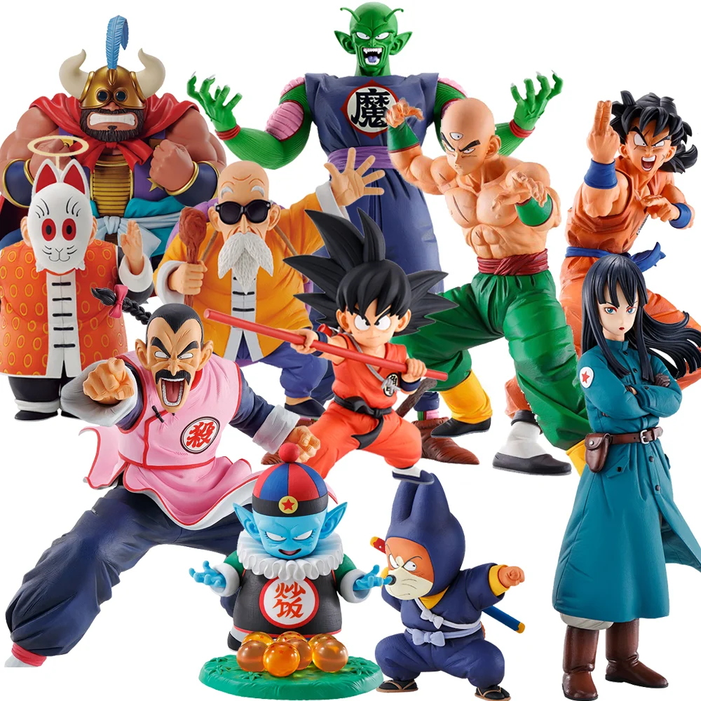 

Judai Original Bandai Ichiban Kuji Dragon Ball Piccolo Son Gohan Goku Yamcha Tenshinhan Gyuumaou Pilaf Action Figure Model Toys