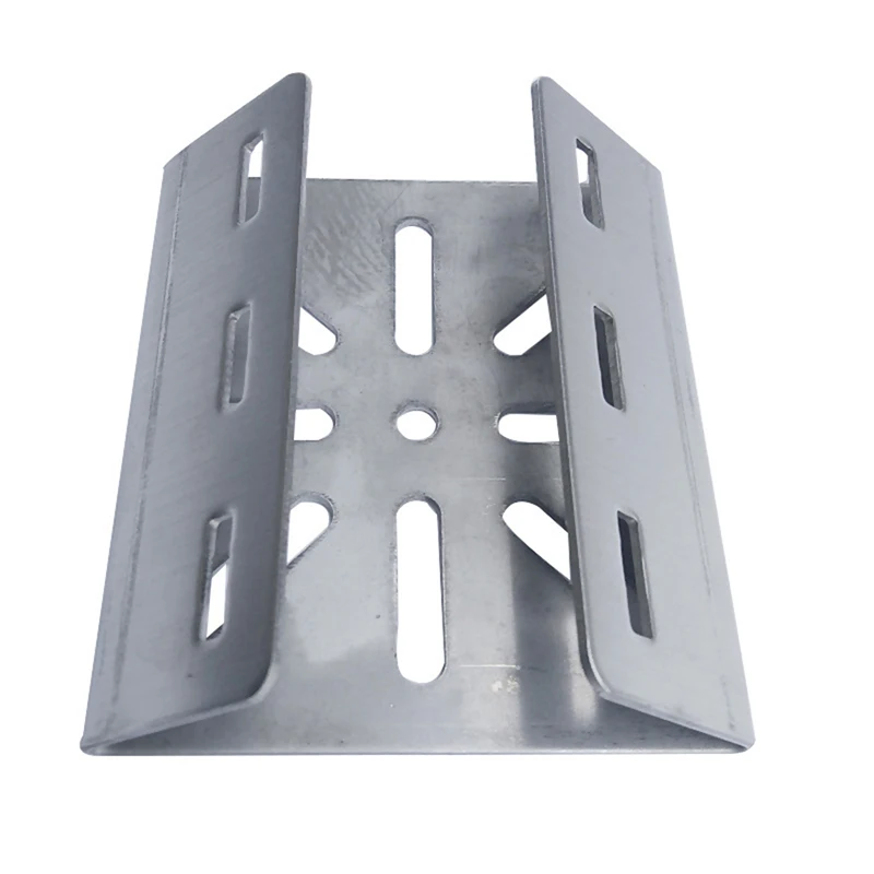 Upright Post Pillar CCTV Camera Bracket Stainless Steel Anti-Rust Pole Mount Vertical Holder Base