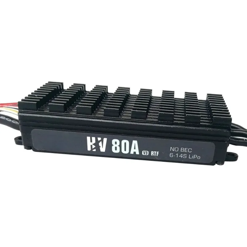 80A High Voltage Used Brushless ESC Speed Controller UAV RC Airplane Drone Brushless Motor Drive Regulator