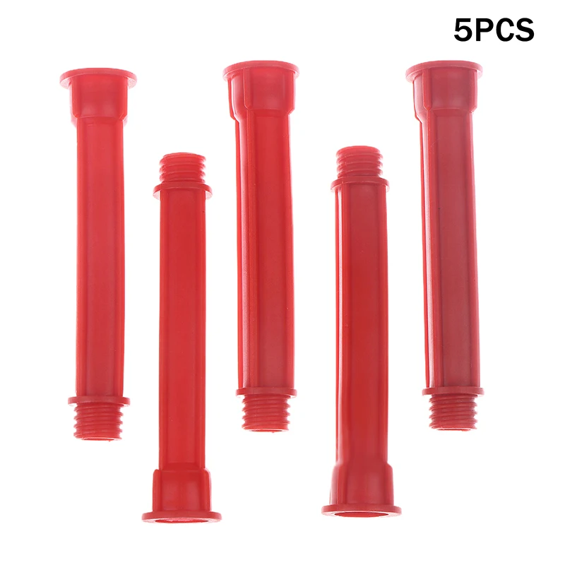 "Plastic Caulk Extension Tubes with Replacement Nozzle Tips 5/10pcs for Window and Door Home Refurbishment"