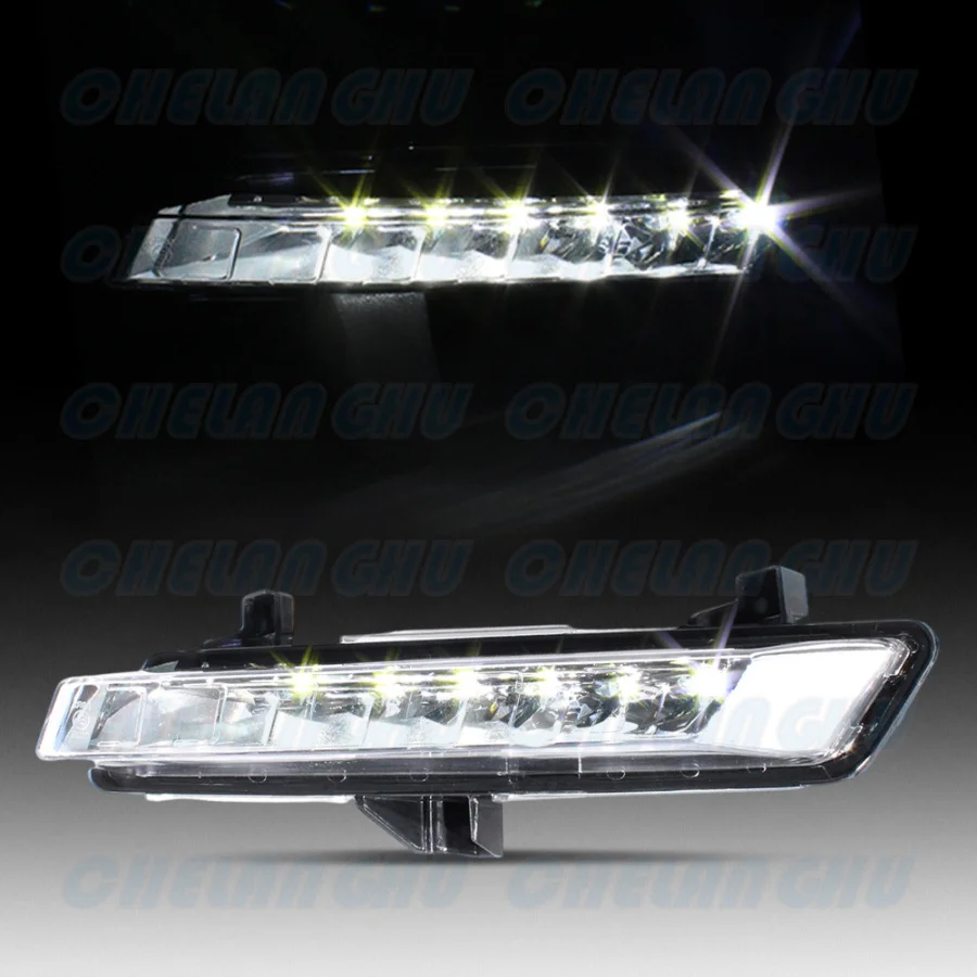 For Renault Clio 2016 2017 2018 2019 Left Side Front Bumper LED DRL Daytime Running Light Lamp 266007864