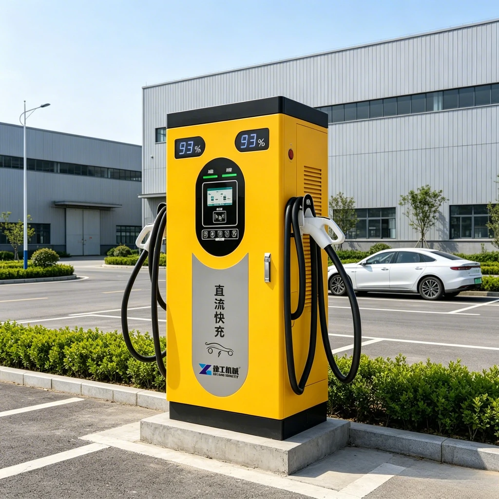 40-240kW Three-port EV Charging Hub with Dynamic Power Sharing and OCPP 2.0 Standard for Apartment Buildings and Parking Lots