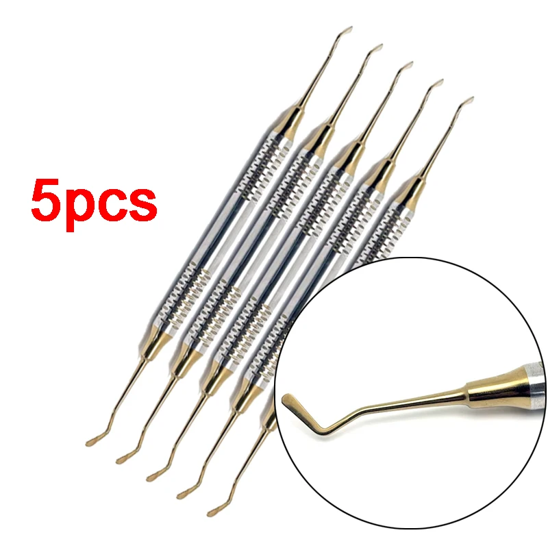 

Зубные шпатели для наполнения зубов, ручка из нержавеющей стали с двойной головкой, стоматологические шпатели для наполнения композитной смолой, стоматологические аксессуары