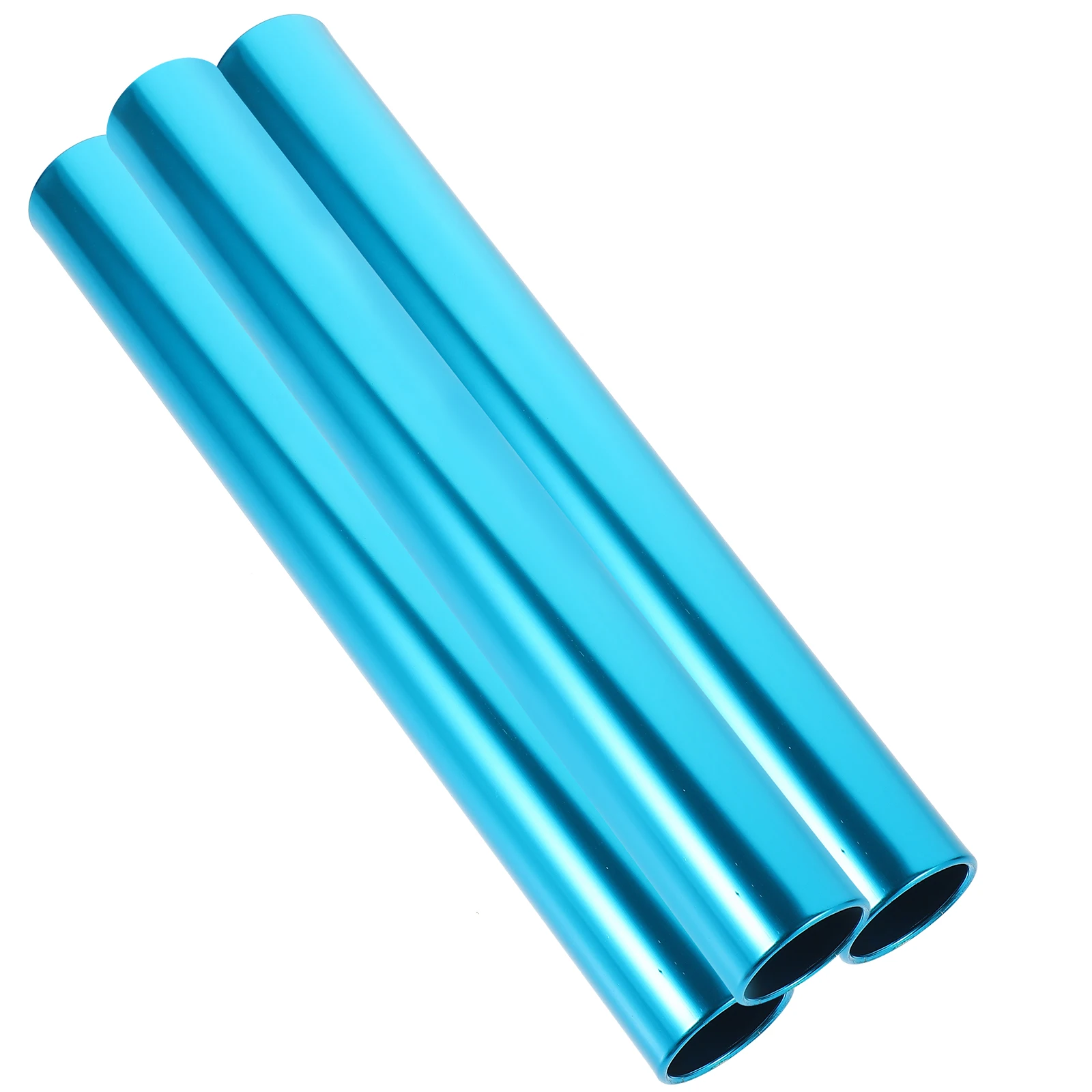 

3Pcs Aluminum Alloy Relay 38mm Kids Racing Sticks Supplies Durable Grip Outdoor Sports Equipment