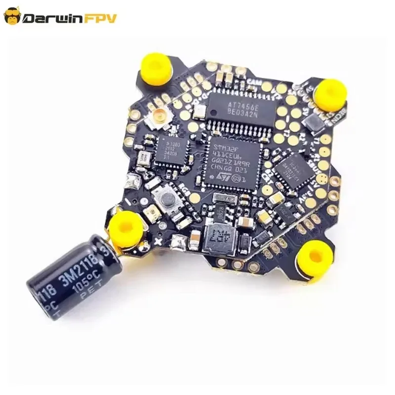 DarwinFPV ExpressLRS ELRS AIO F4 FC FPV Bluejay 2.4G Flight Controller Whoop Betaflight 15A OSD BEC 1-3S 4In1 ESC