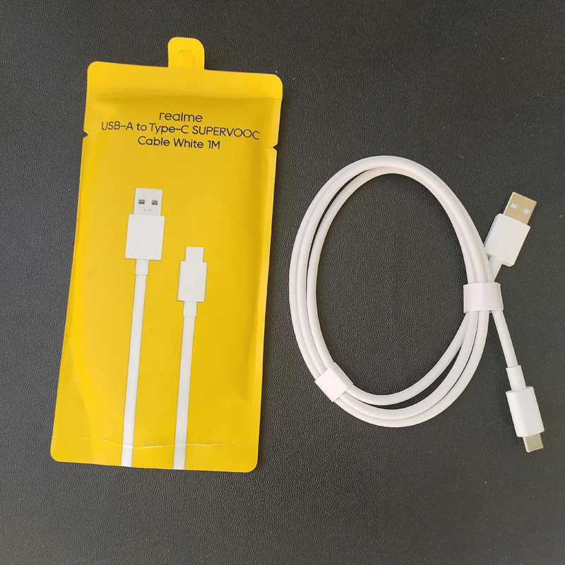 Realme USB A To Type C SuperVooc Cable 100CM 150W 12A SuperDart Charge Cord Line For Realme 14 13 12 Pro GT8 Neo 7 6 Narzo 80 70