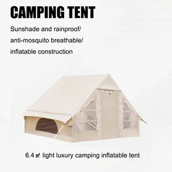 Outdoor Folding Inflatable Tent, Waterproof, Sun Protection, Camping, Picnic, Tent, Family Party