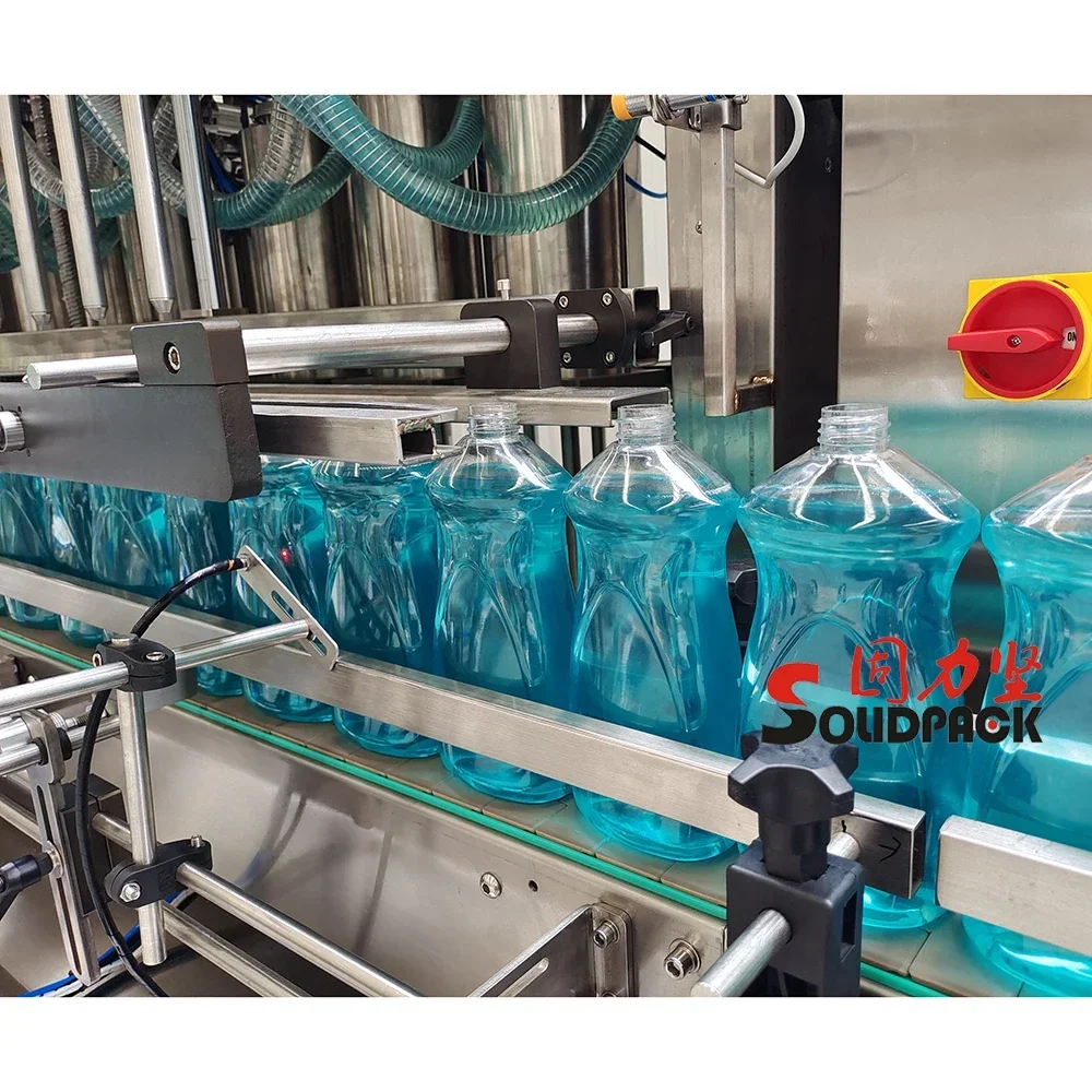 Solidpack liquid soap making and filling machine 250ml