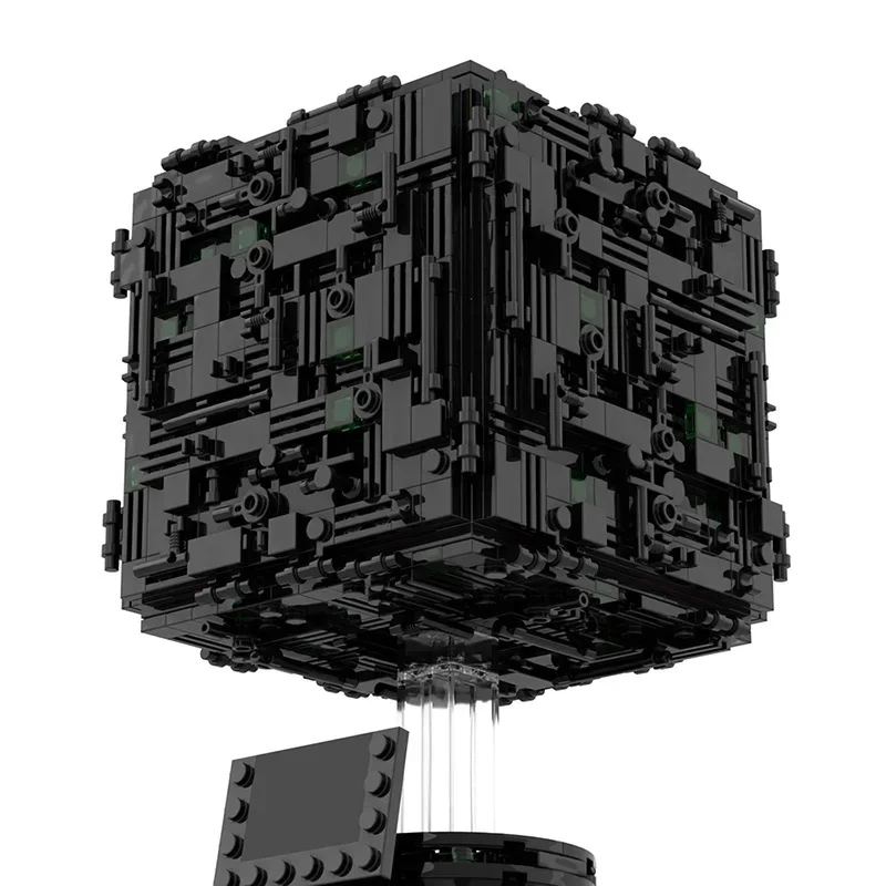 MOC Borg Cube Treks High-Tech Building Block Set Star Movie Series Collection Bricks Creative Box for Children Toys Xmas Gifts