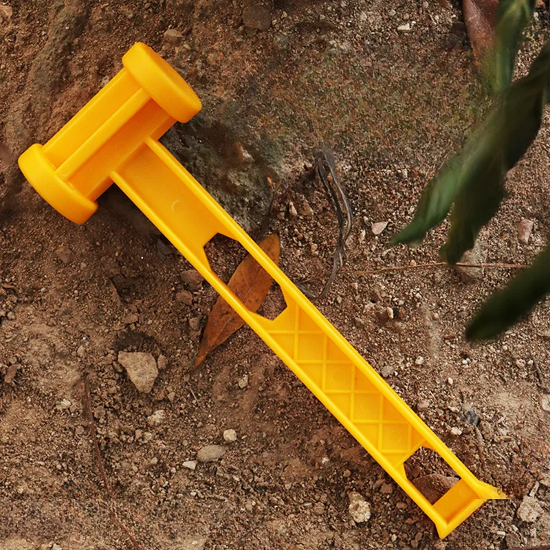 

PP material hammer ground nail ultra lightweight portable tool for garden and household use