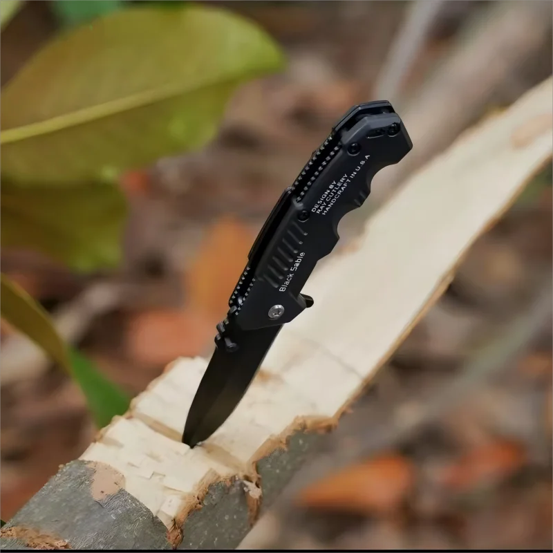 

Mini Outdoor Multi-Function Folding Knife Wilderness Survival Tool Qutdoor Camping Wilderness Barbecue, Sharp Portable Knife