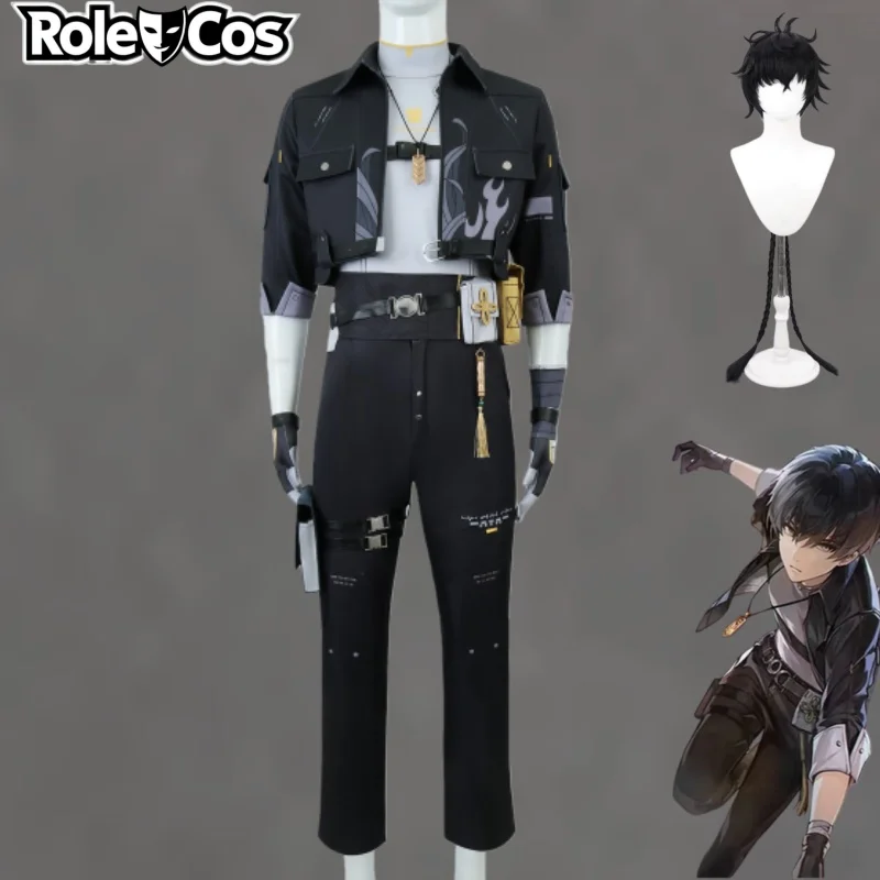 لعبة Wuthering Waves Rover أزياء تنكرية للرجال والنساء أزياء الهالوين كرنفال موحدة حفلة عيد الميلاد بدلة الكبار #1