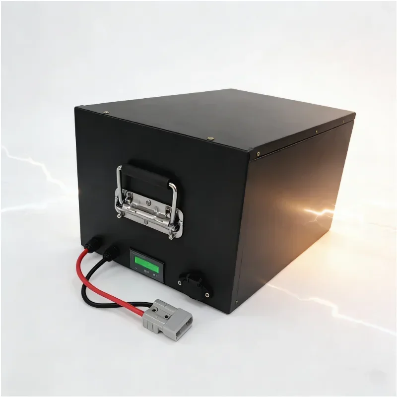 60V LiFePO4 Lithium Battery 30Ah-150Ah Full Range, Built-in Bluetooth APP Smart BMS, Real-Time Monitor Manage Optimize Power, De