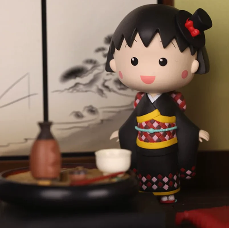 

New Products In Stock Anime Meatballs Kimono Blind Box Girl'S Handmade Desktop Decoration Birthday Surprise Gift For Fans