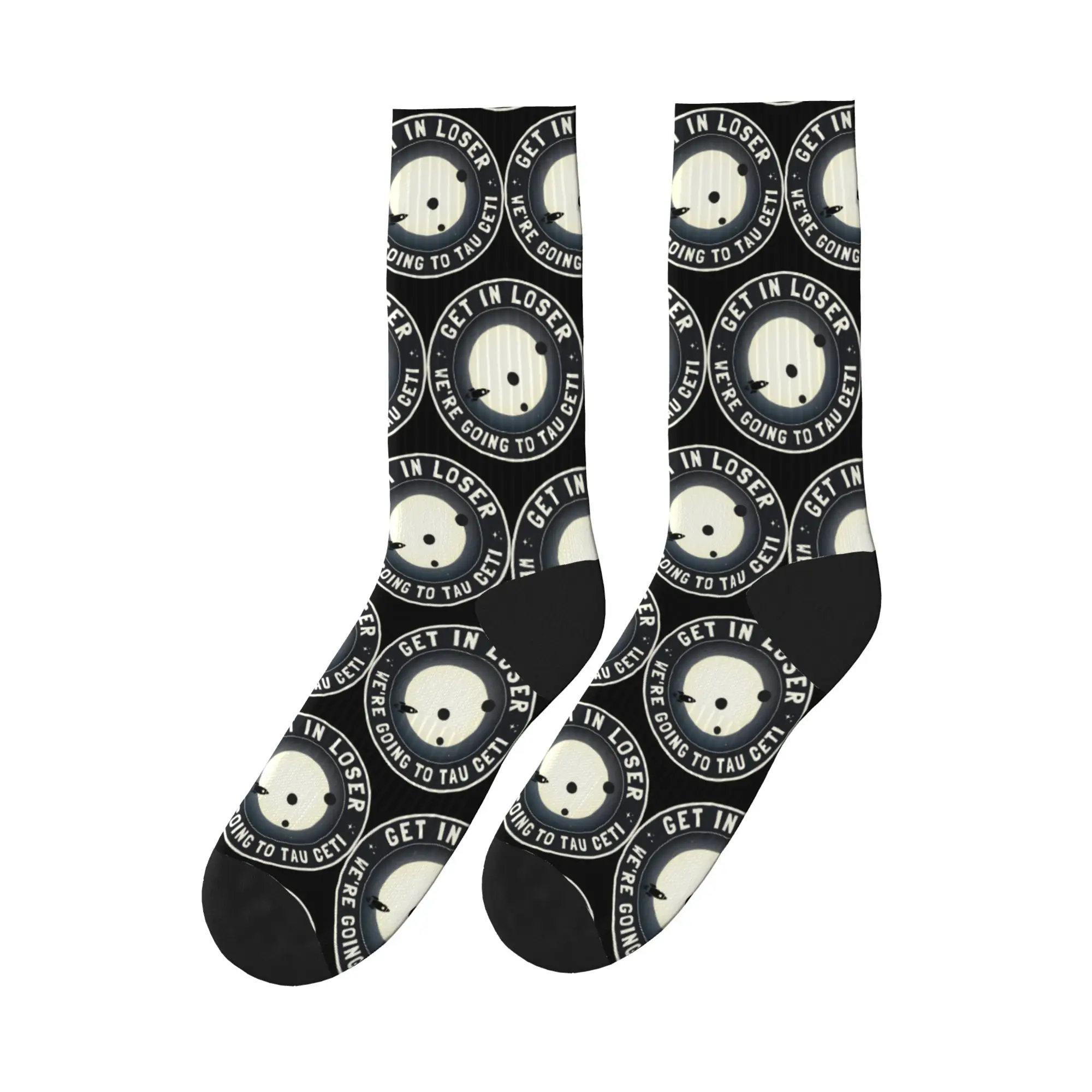 Project Hail Mary Get In Loser Socks  Anti-Slip Stockings Women Men Quality Climbing Socks Winter Funny Graphic Socks