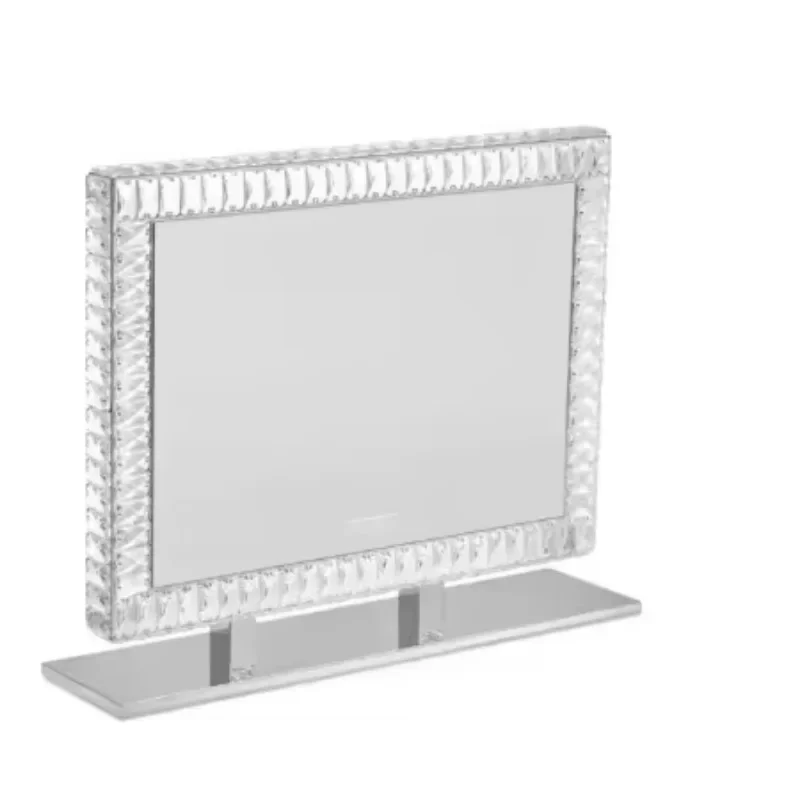 85X65 with LED Lighted Illuminated 2025 New Makeup Mirror for Bedroom Desktop Grooming Dropshipping Modern Design Home Decor