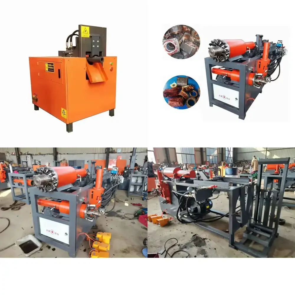 

Машина для переработки обмоток электродвигателей на медную проволоку, для утилизации статоров и лома медных электродвигателей