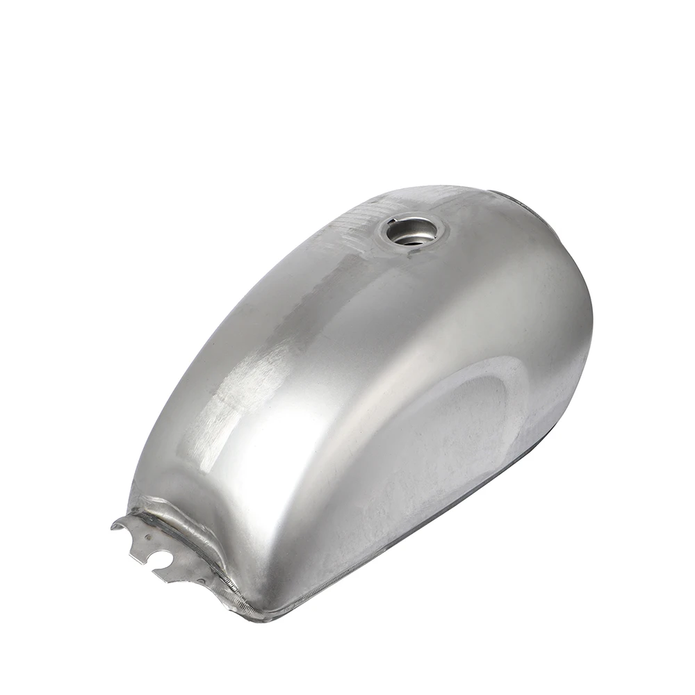 9L Universal Unpainted Motorcycle Gas Fuel Tank Oil Box Raw Bare Metal Cafe Racer Scrambler For CFMOTO Mandrill Acesssories
