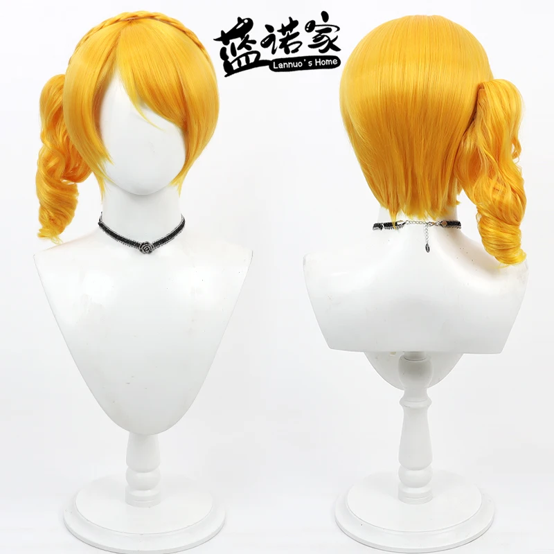 

Anime LoveLive Koizumi Hanayo Cosplay Wig Cos Cosplay Wig Halloween Carnival Party Props Synthetic Hair + Wig Cap