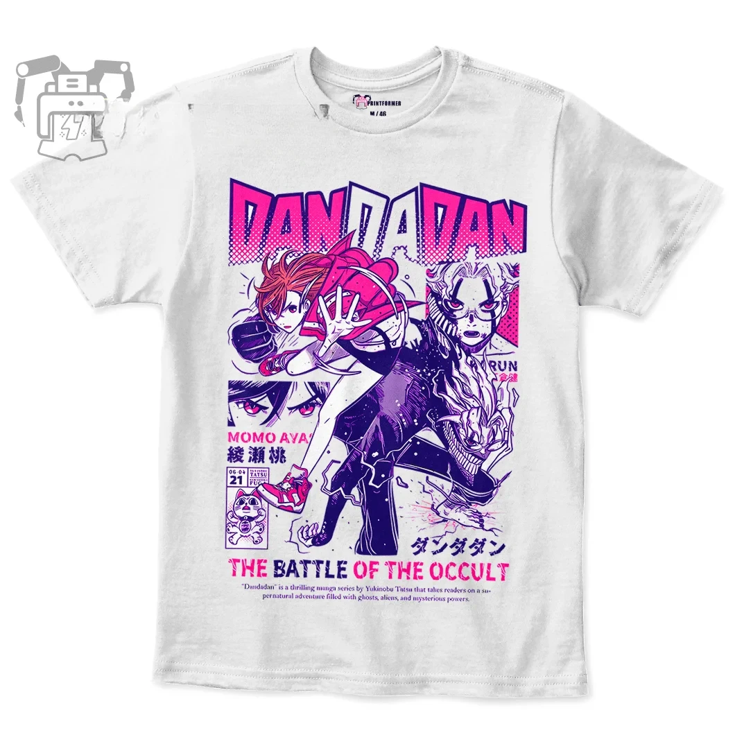 Dandadan Okarun T-shirt Okarun Momo Ayase Gift Exclusive Shirt All Size  Graphic T Shirts  Oversized T Shirt Japanese Anime