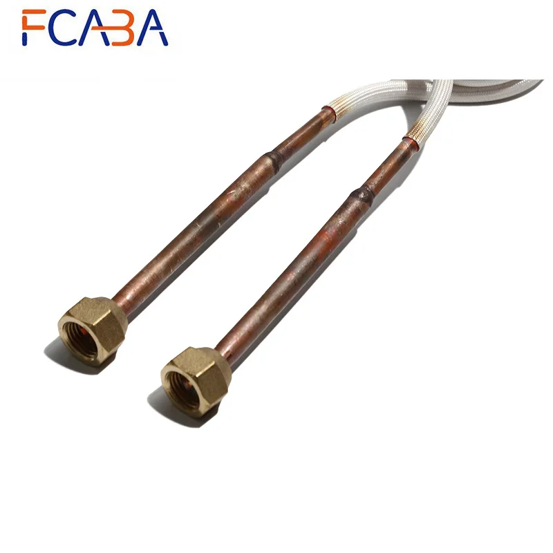 FCABA شكل دائري ID20mm-65mm عالية التردد التعريفي التدفئة لفائف النحاس الموضوع موصل لآلة عالية التردد #2