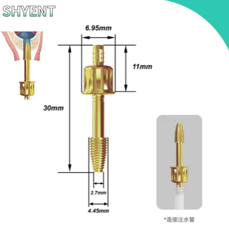 

1 шт. Гидравлический мембранный подъемник для дентального синус-лифтинга, герметичный, для стоматологических хирургических имплантатов, набор инструментов