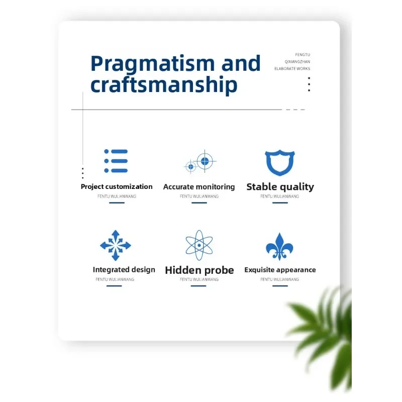 

Miniature Meteorometer Outdoor Environment Ultrasonic Sensor Wind Speed Wind Direction Temperature Humidity Rainfall