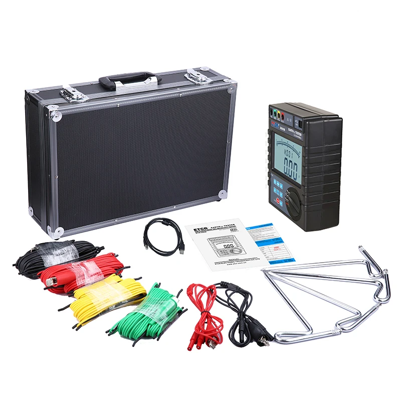 ETCR3000B ETCR3100C Soil Resistivity Tester For Measuring Soil Resistivity and Ground Voltage Testing