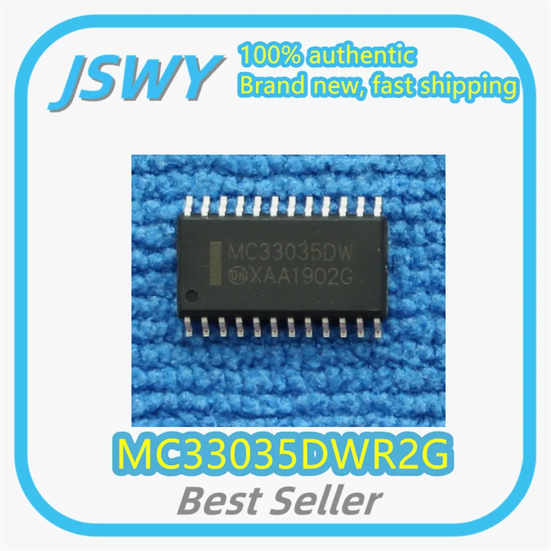 

(5/50 pcs) MC33035DWR2G MC33035DWR2 Wire MC33035DW SOP-24 Motor Driver Chip Brand New Authentic