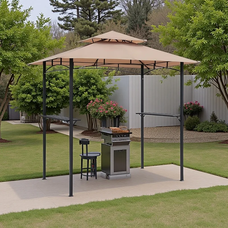 Anpassbare Grillmarkise für den Außenbereich