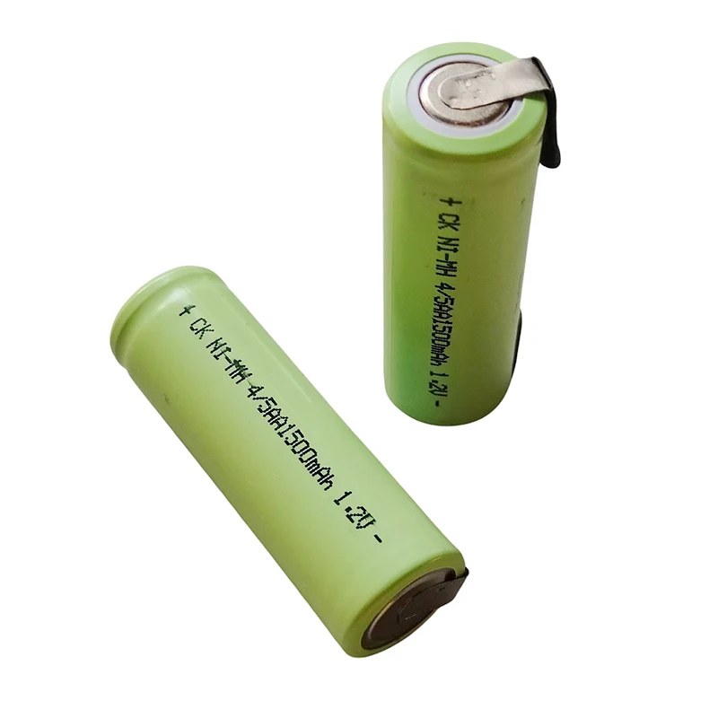 1.2V 4/5AA 1500mAh Ni-Mh 4/5 AA Ni Mh Rechargeable Battery With Pins For Braun Oral B 3728 3754 3756 Electric Toothbrush