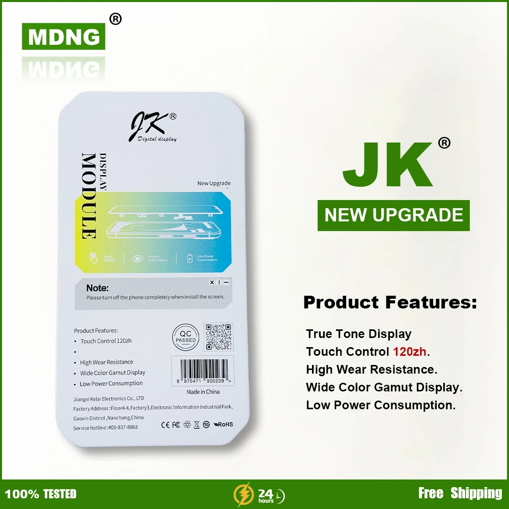 JK Incell LCD For iPhone 11 LCD Display Touch Screen Digitizer Replacement Parts No Dead Pixel