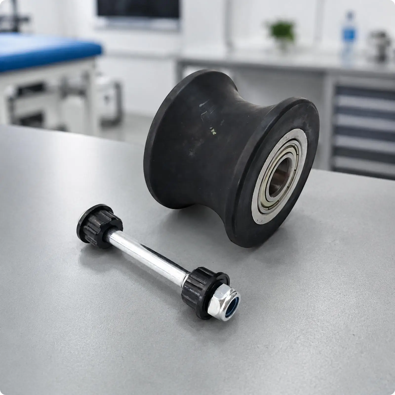 Elliptical Machine Guide Roller 70 Mm Outer Diameter Elliptical Instructor Guide Roller Easy to Install Sturdy