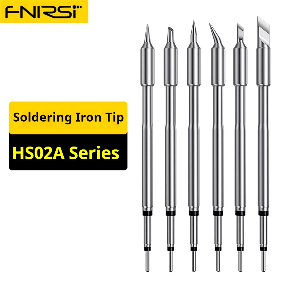 

FNIRSI HS-02 Original Soldering Iron Tip Accessories B2 C2 JS I K Ku Replacement Tool Set for HS-02 Soldering Iron