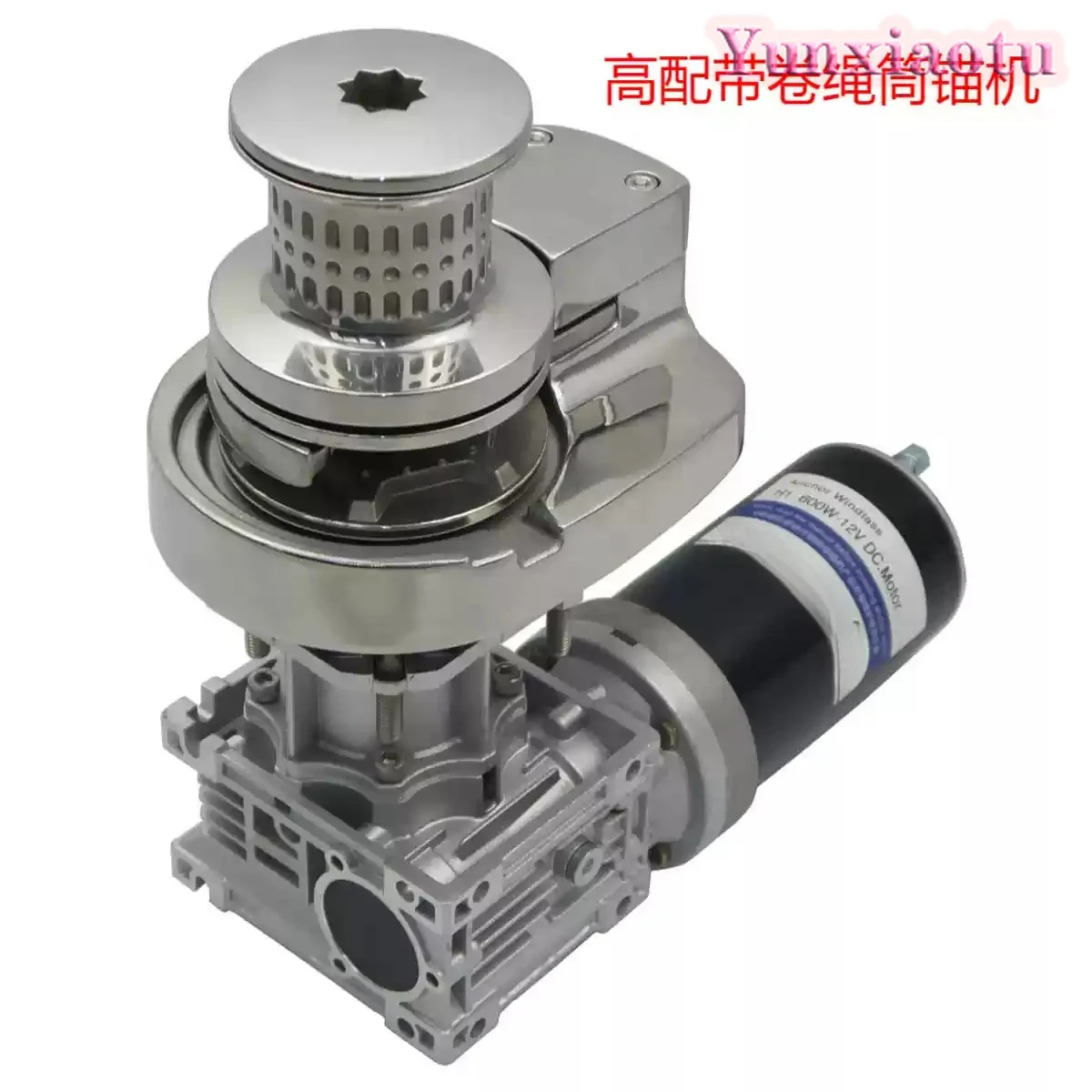 12V Electric Anchor Winch 600W 1000W Vertical Windlass 316L Stainless Steel for Luxury Yacht Marine Upgrade