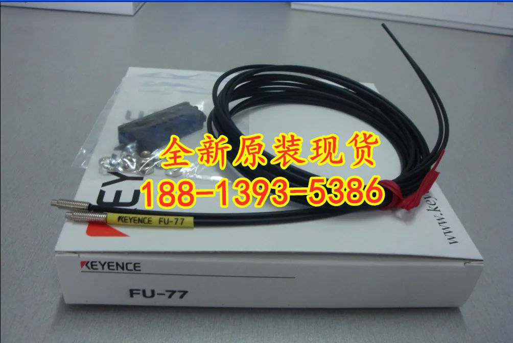 

2025 May FU-77 new original genuine KEYENCE fiber optic sensor quality assurance for one year