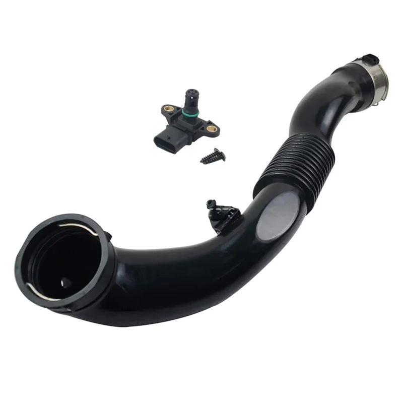 

A80X-Intercooler Intake Hose Throttle Sensor Intercooler Intake Hose For BMW 13717604033 13627599042 Intercooler Air Intake Duct