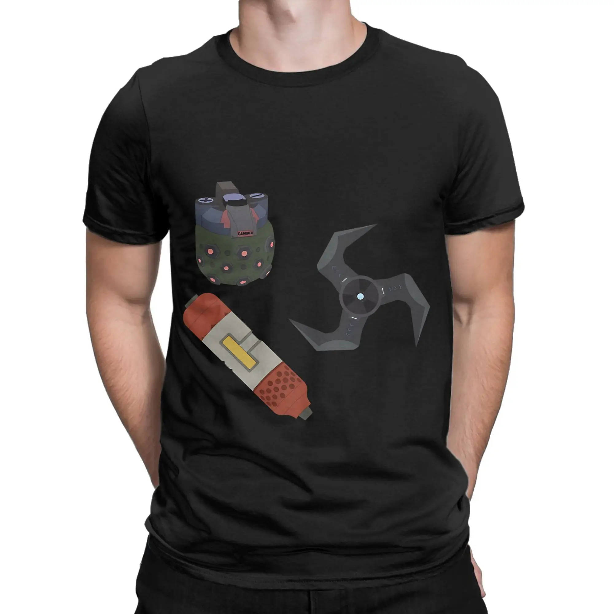 Apex Legends Grenades Classic Shirt Novelty 100% Cotton T-Shirt Apex Legends Tees Tops For Men