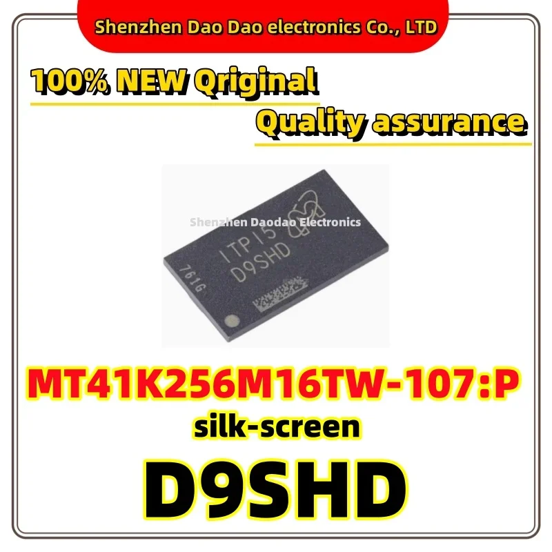 MT41K256M16TW-107:P Silk screen D9SHD MT41K256M16TW 107 P FBGA-96 4Gb DDR3 LSDRAMN New original